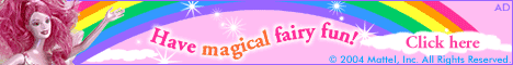 banner ad for barbie fairytopia